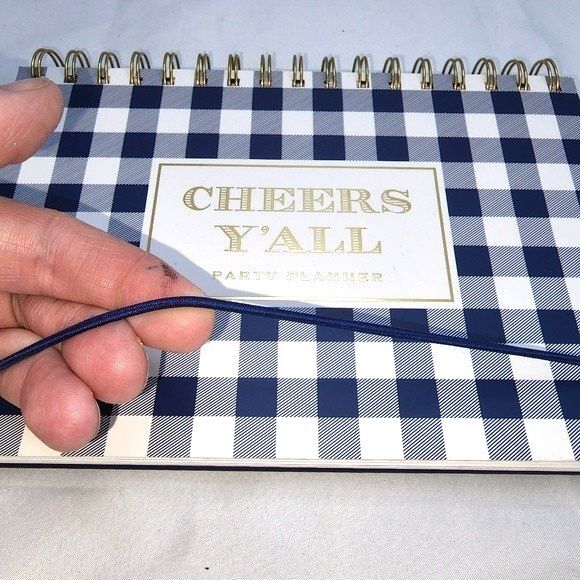 Draper James "Cheers Y'all"  Party Planner, New - Picture 3 of 8